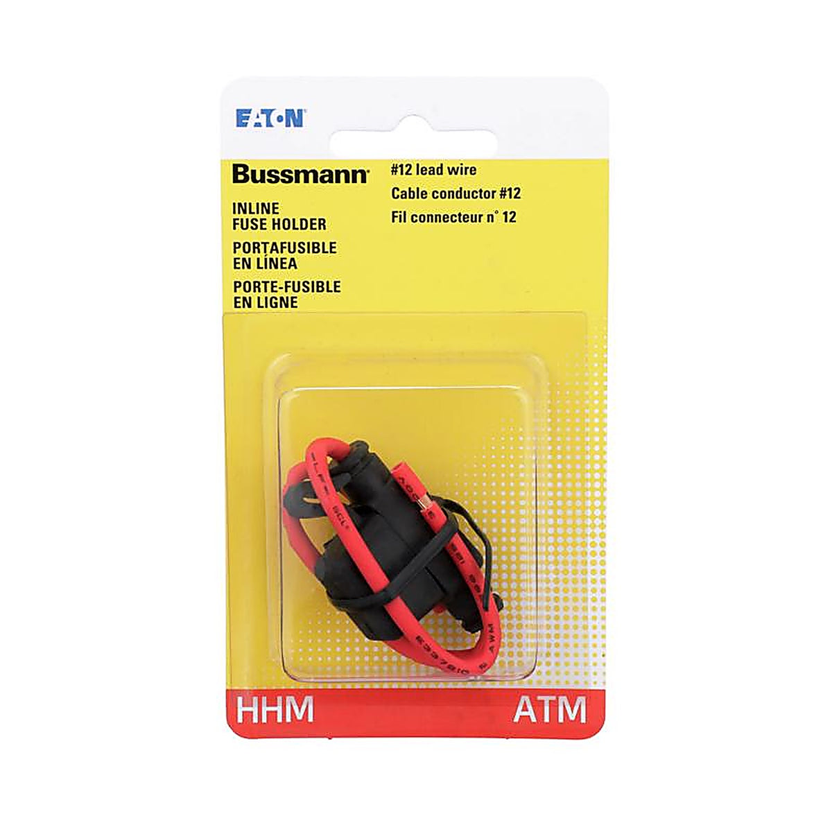 Bussmann - BP/HHM-RP - 30 amps ATM Fuse Holder with Cover - 1/Pack