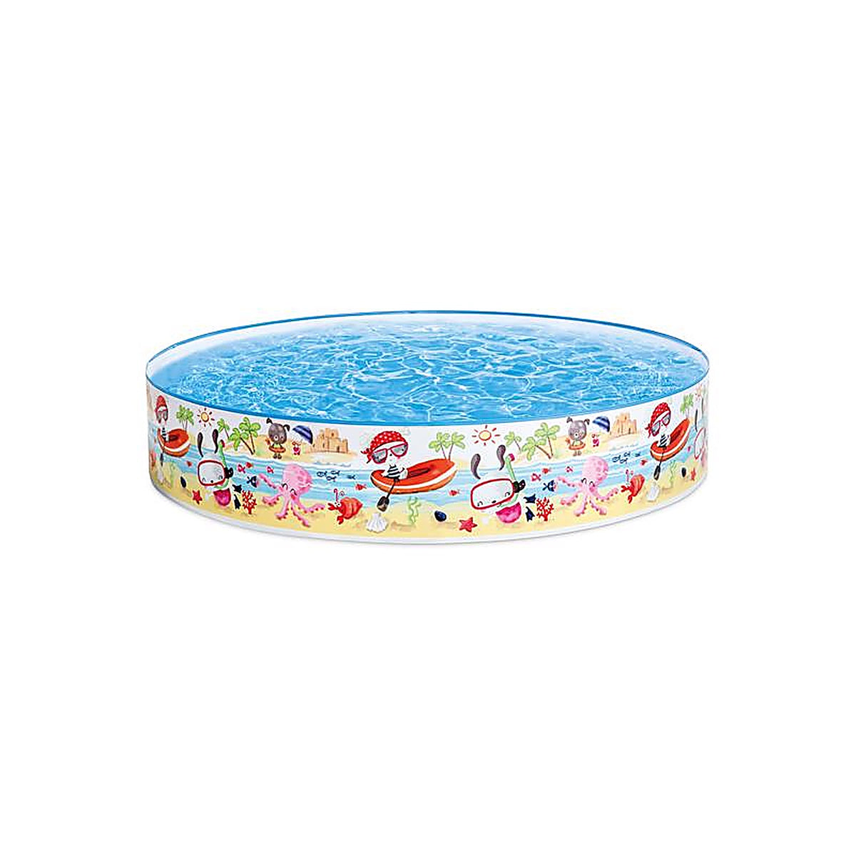 Intex - 56451EP - 117 gal. Round Plastic Snapset Pool 10 in. H x 5 ft. Dia.