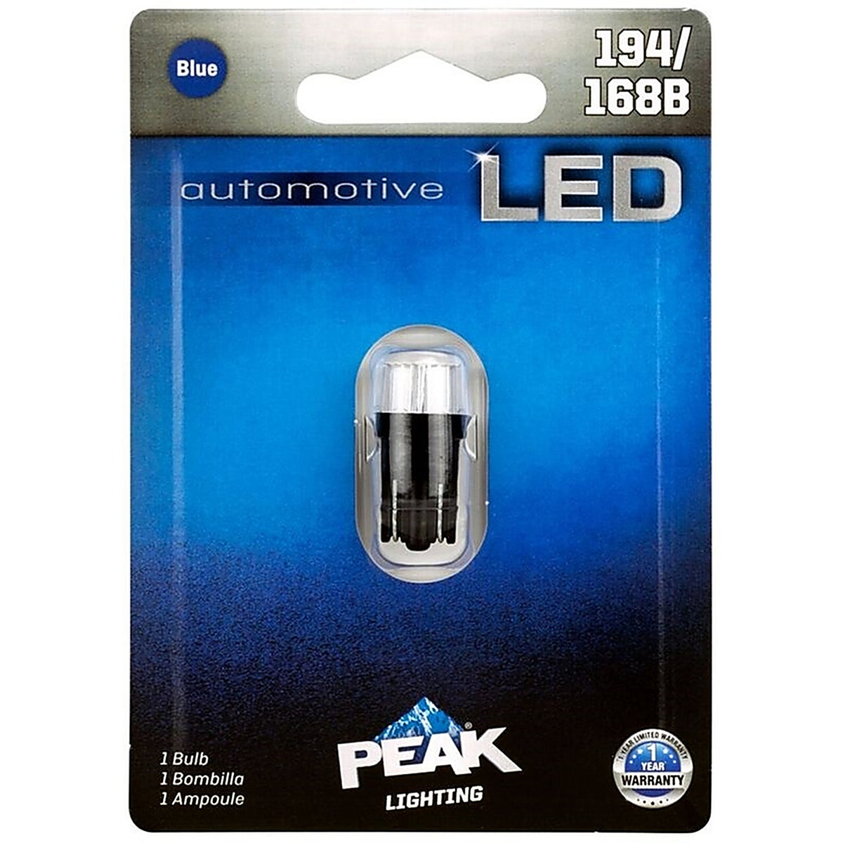 Peak - 194/168LED-BPP - LED Indicator Automotive Bulb 194/168B