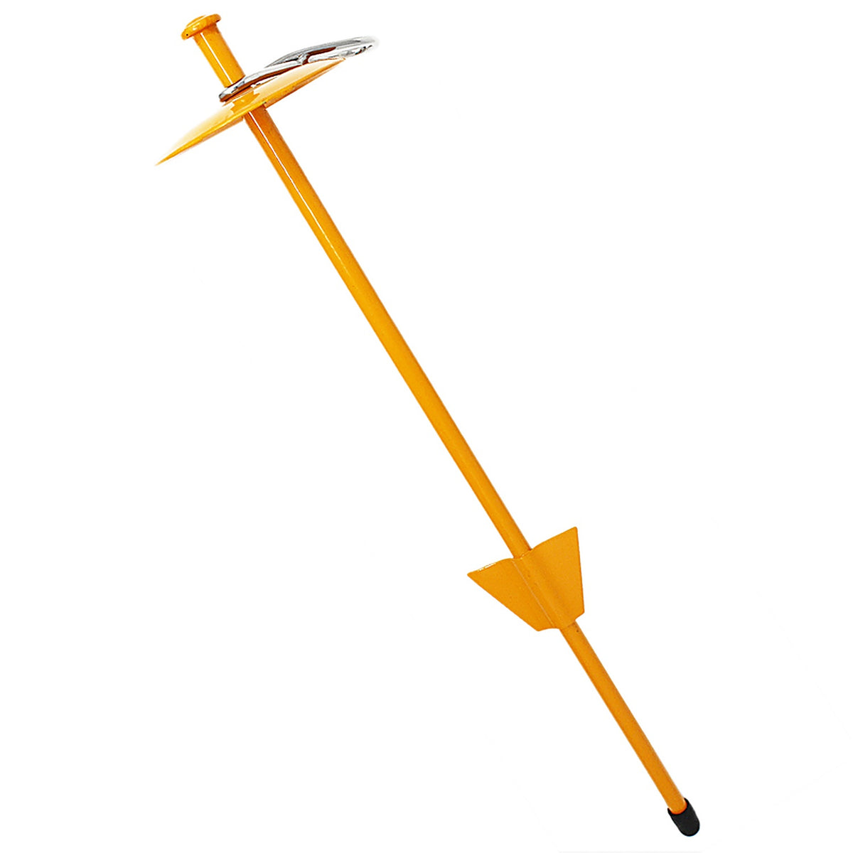 Boss Pet - A01310 - PDQ Yellow Dome Cast Malleable Steel Dog Tie Out Stake Large