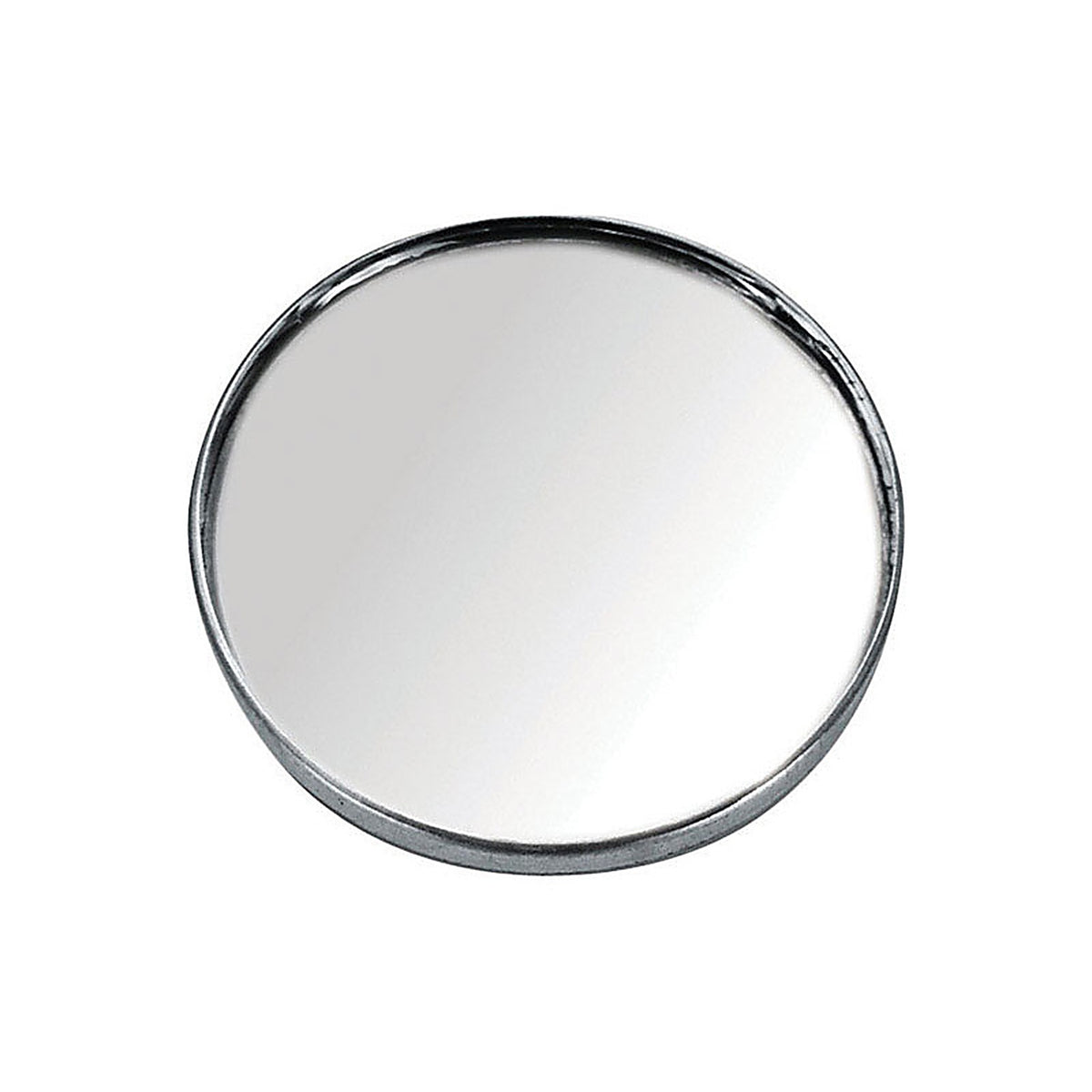 Custom Accessories - 71113 - Silver Blind Spot Mirror - 1/Pack