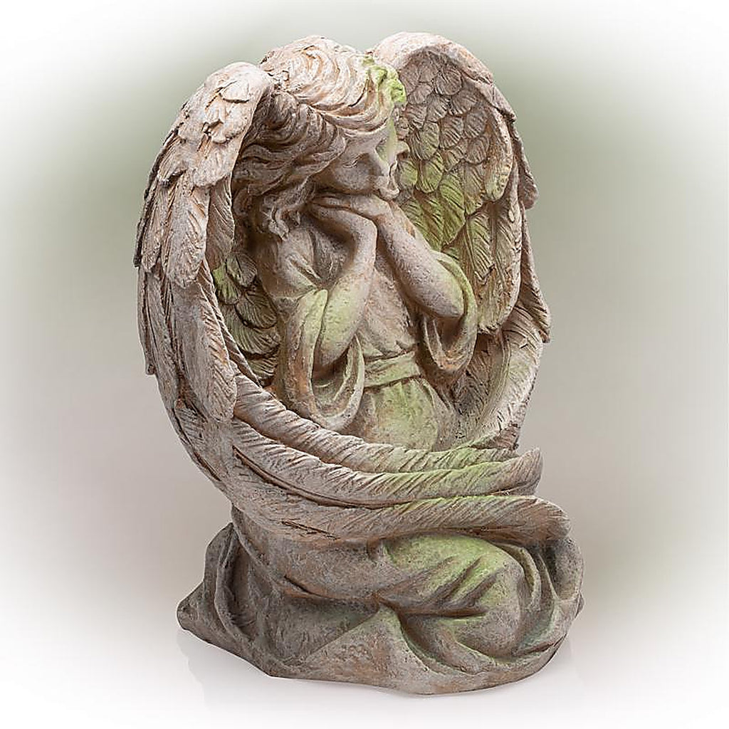 Alpine - QFC230 - Polyresin 19 in. Guardian Angel Statuary