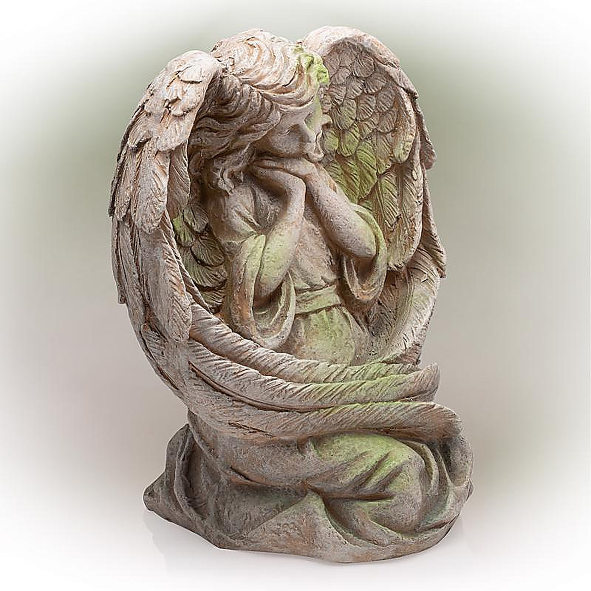 Alpine - QFC230 - Polyresin 19 in. Guardian Angel Statuary