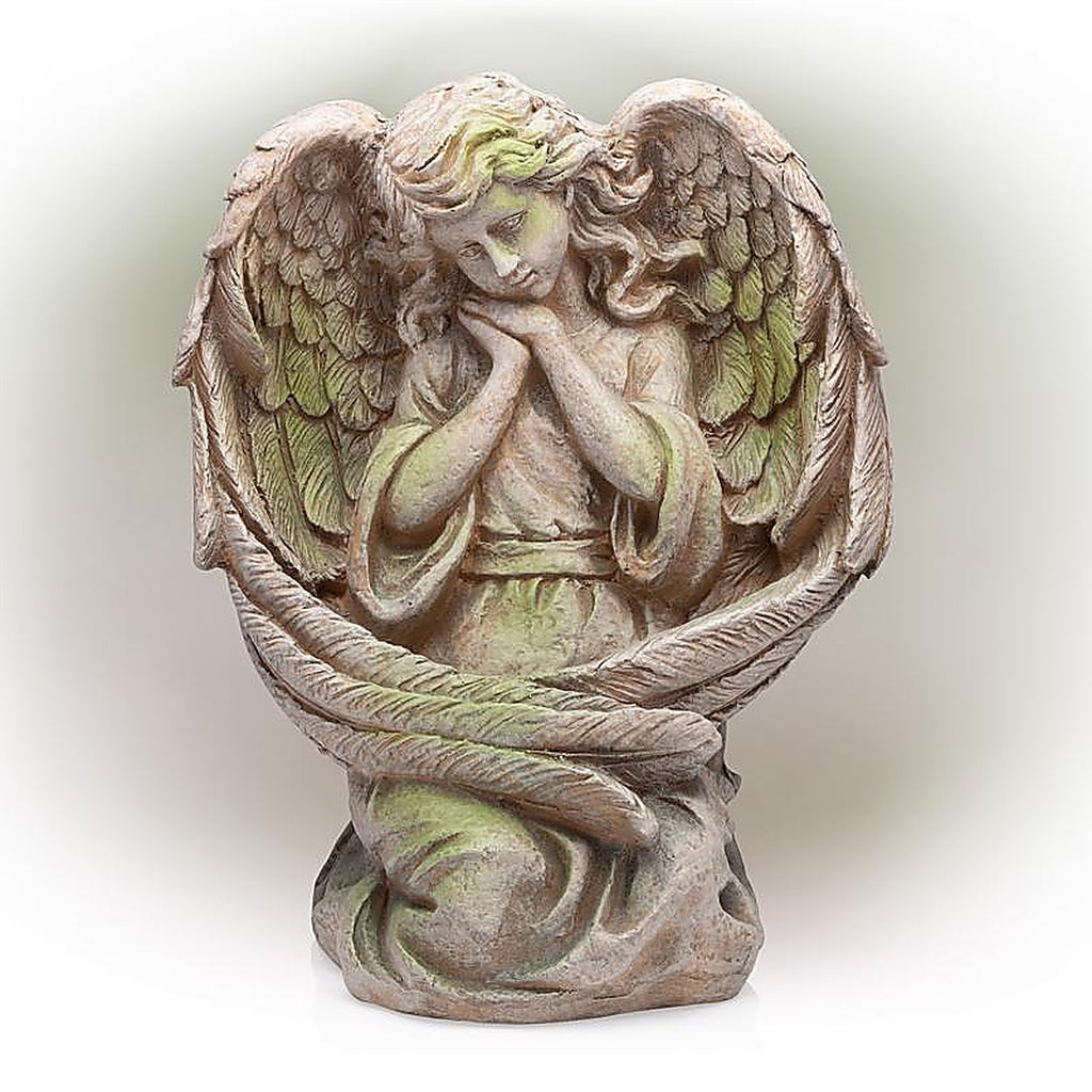 Alpine - QFC230 - Polyresin 19 in. Guardian Angel Statuary
