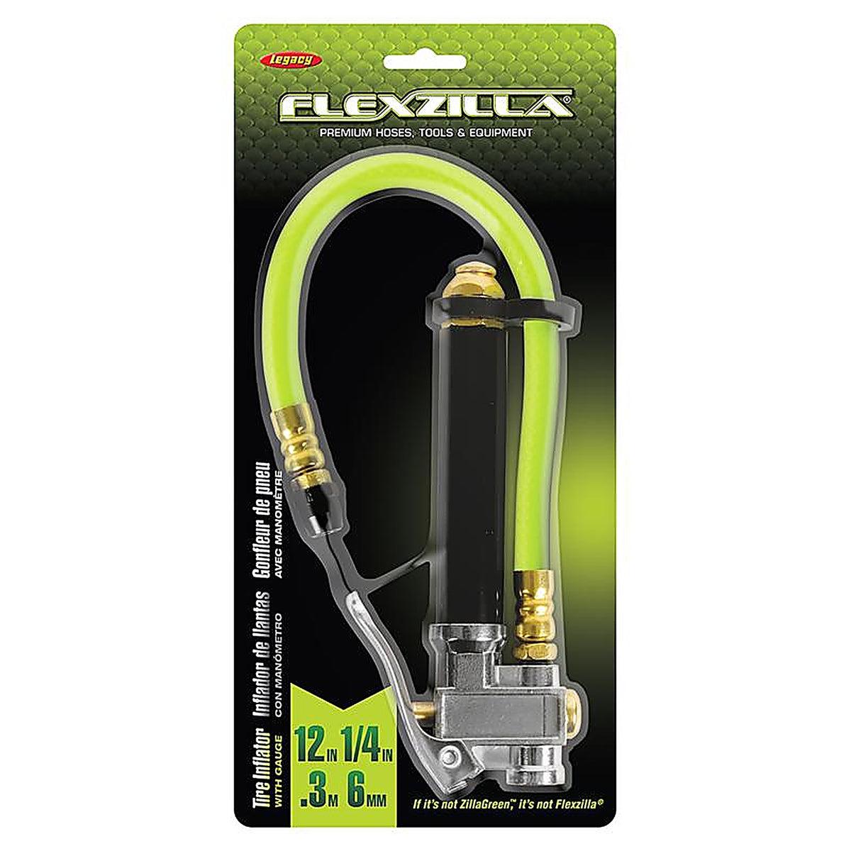 Flexzilla - AL2000FZ - 170 psi Tire Inflator 1'