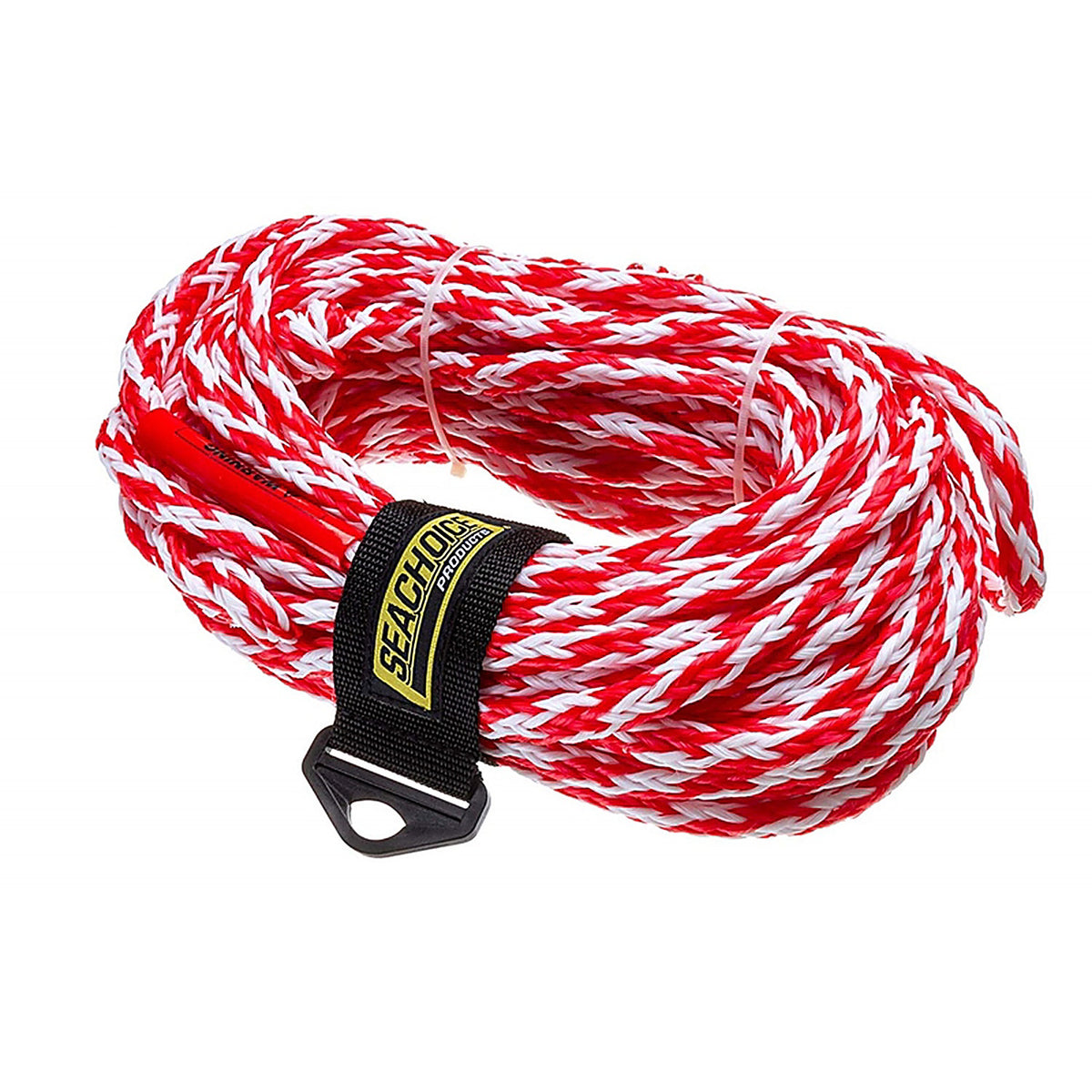 Seachoice - 86661 - 60 ft. L Red/White Braided Polypropylene Tow Rope