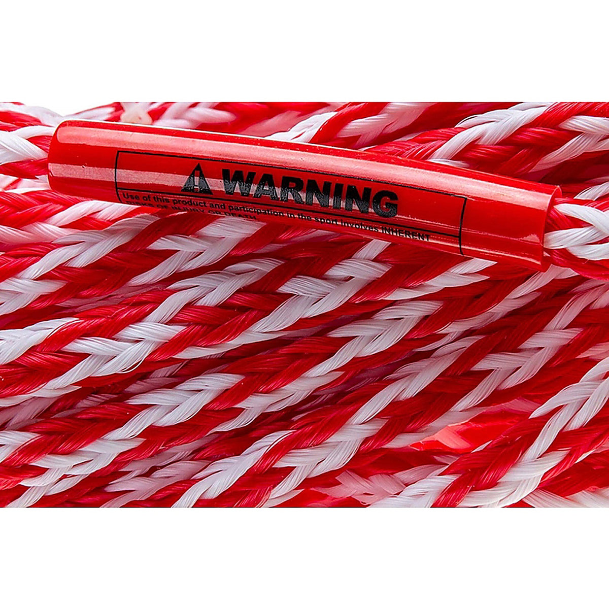 Seachoice - 86661 - 60 ft. L Red/White Braided Polypropylene Tow Rope
