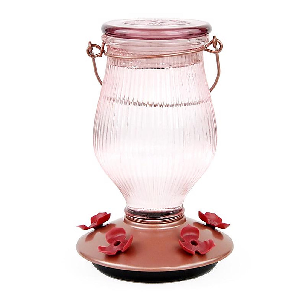 Perky-Pet - 9104-2 - Hummingbird 24 oz. Glass/Plastic Nectar Feeder 5 ports