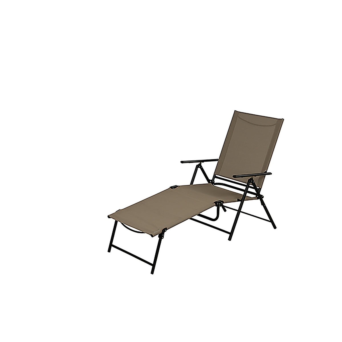 Living Accents - FTS1126T - Black Steel Frame Sling Lounge Chair