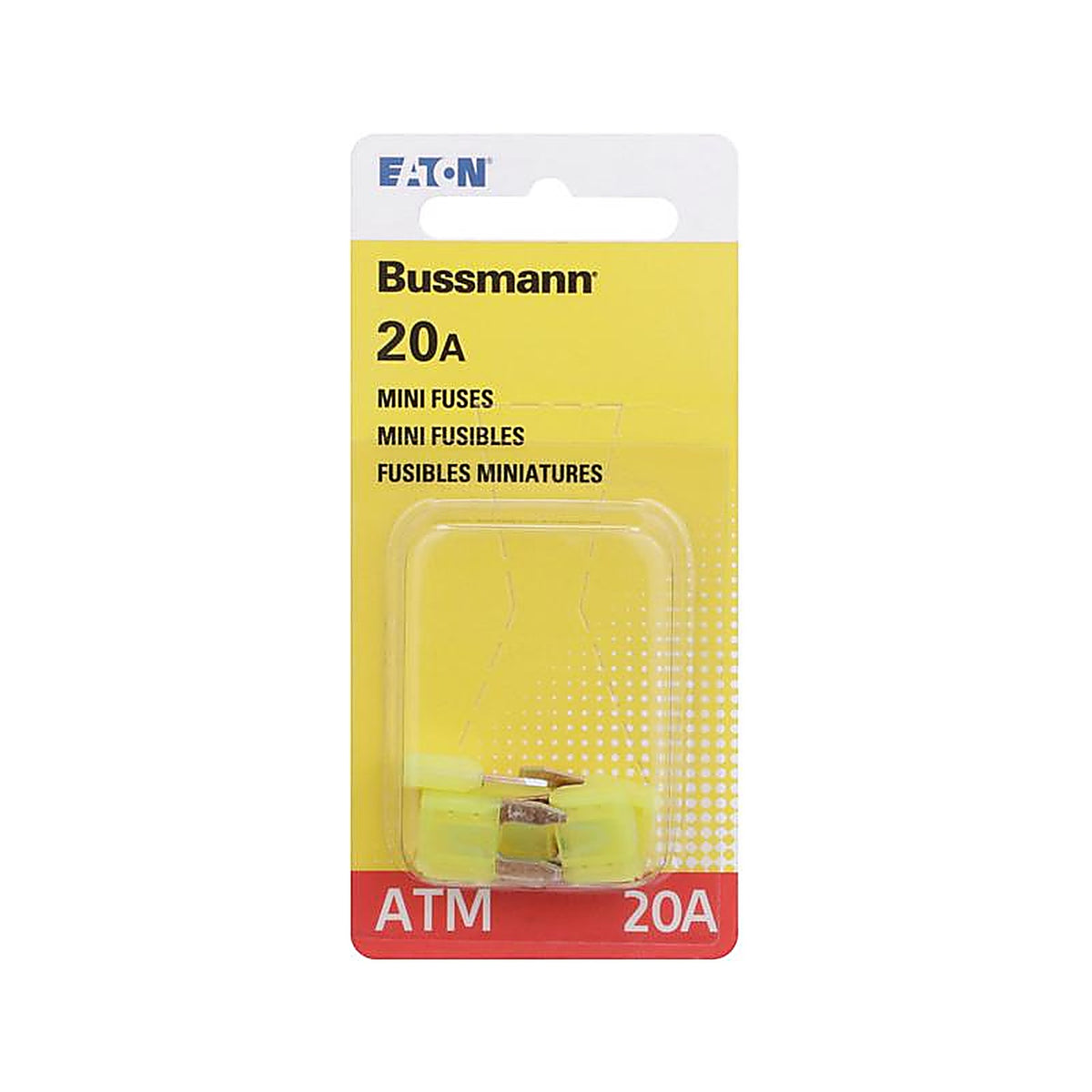 Bussmann - BP/ATM-20-RP - 20 amps ATM Blade Fuse - 5/Pack