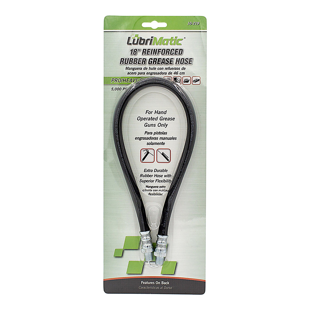 Lubrimatic - 10-219 - 0.12 in. Whip Hose - 1/Pack