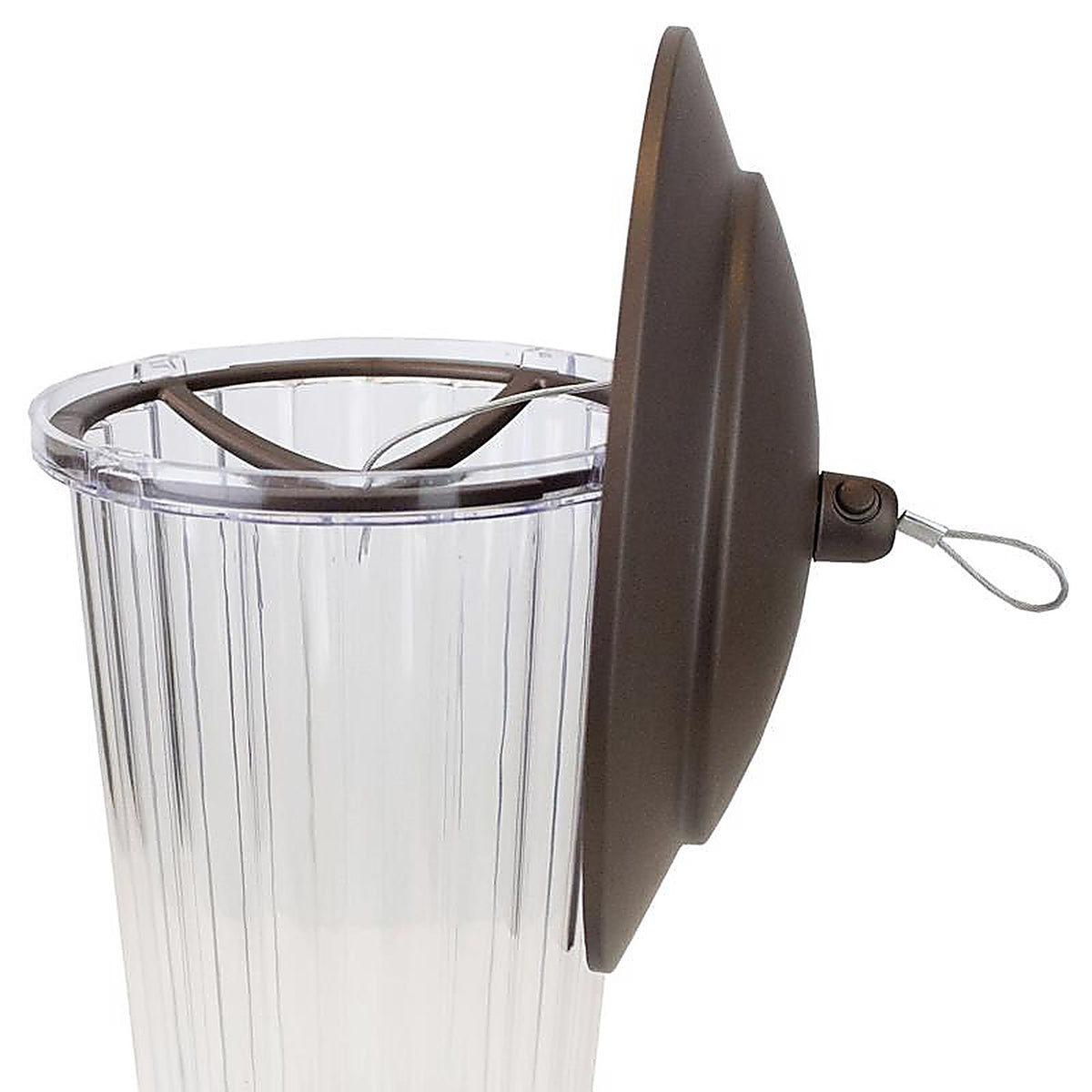 Perky-Pet - 334 - Squirrel-Be-Gone Wild Bird 4 lb. Plastic Max Bird Feeder 4 ports