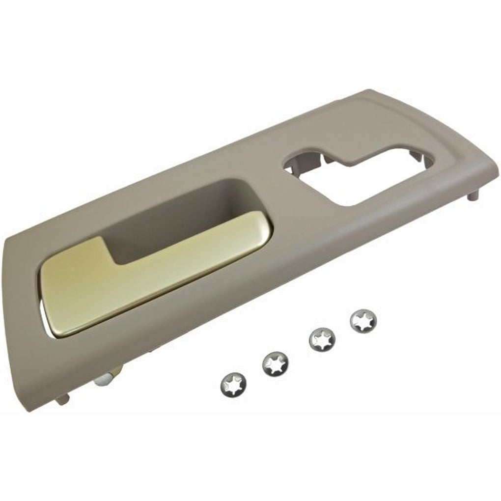 Dorman|80472|Interior Door Handle Front Left Kit Chrome Lever Gray Housing