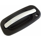 Dorman - 80550 - Exterior Door Handle Front Left Chrome w/ Black Housing