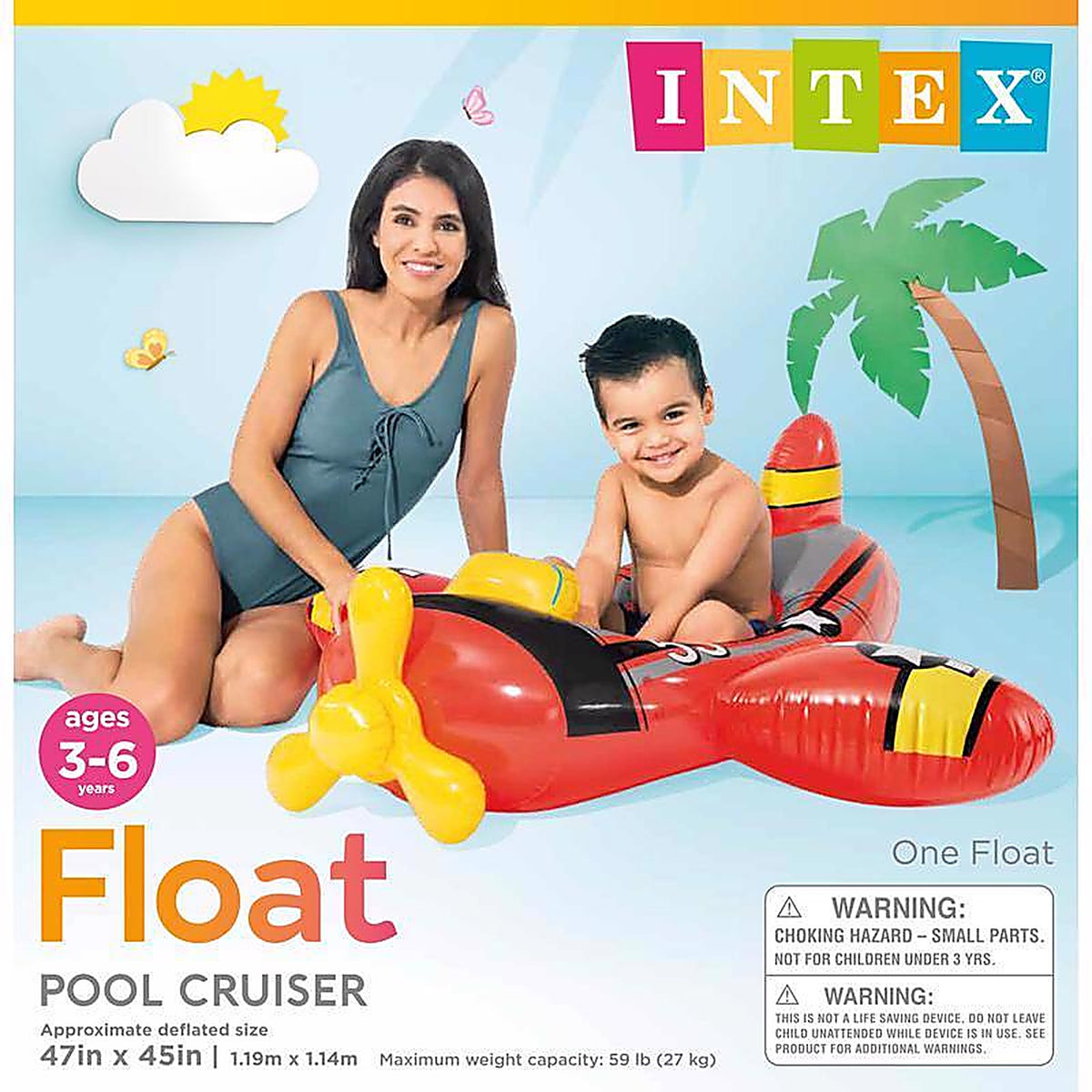 Intex - 59380EP - Vinyl Kiddie Float