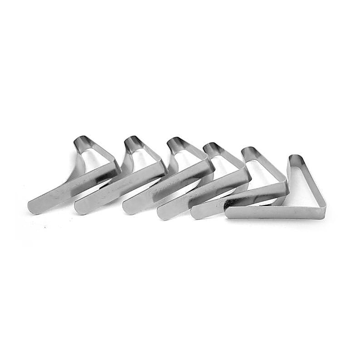 Coghlan's - 527 - Silver Steel Clamp Tablecloth Clamps - 6/Pack