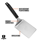 Blackstone - 5496 - Stainless Steel Black/Silver Grill Spatula 1 pc