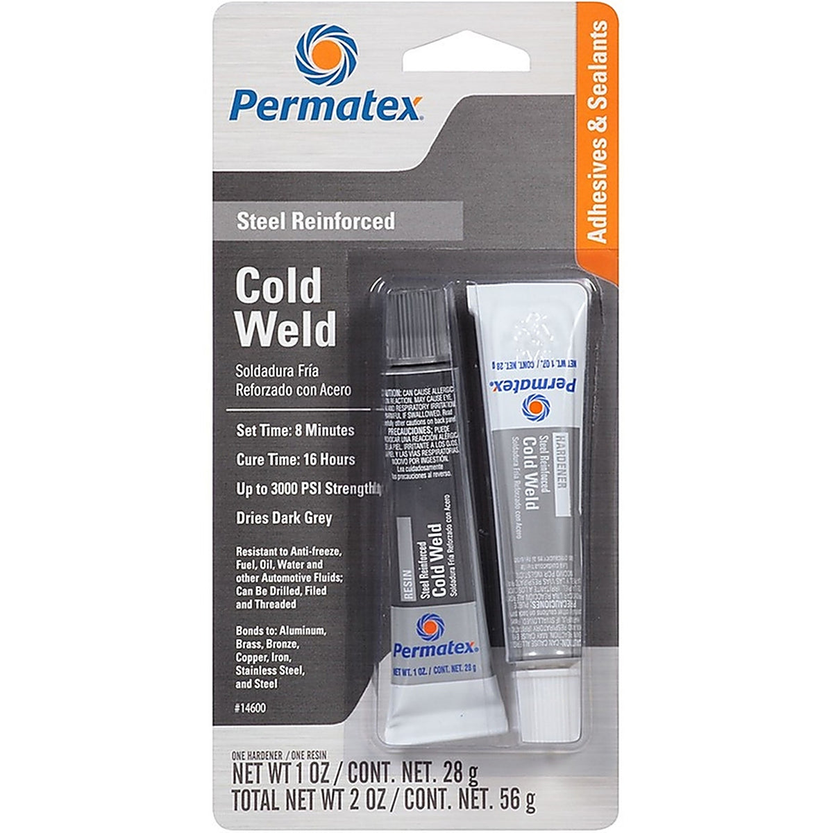 Permatex - 14600 - Automotive Epoxy Liquid 2 oz.