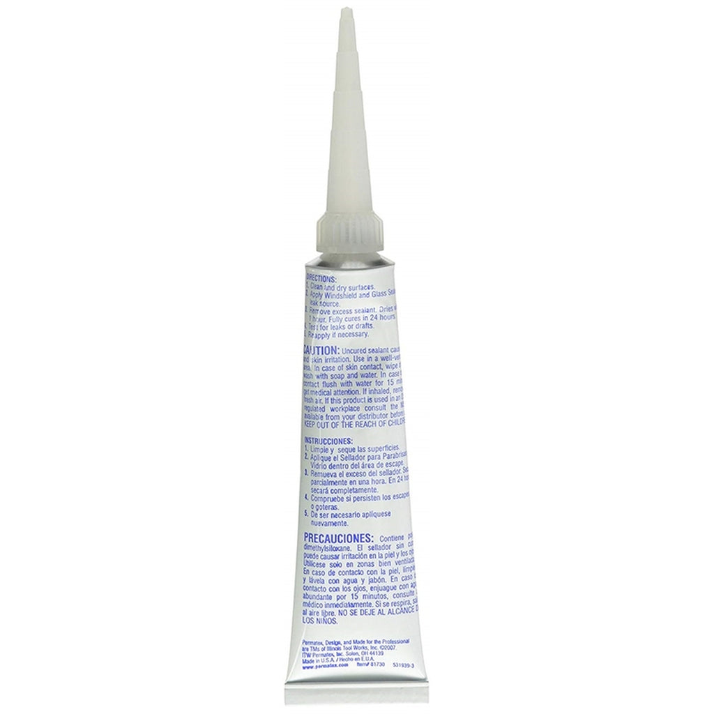 Permatex - 81730 - Windshield and Glass Sealant Gel 1.5 oz.