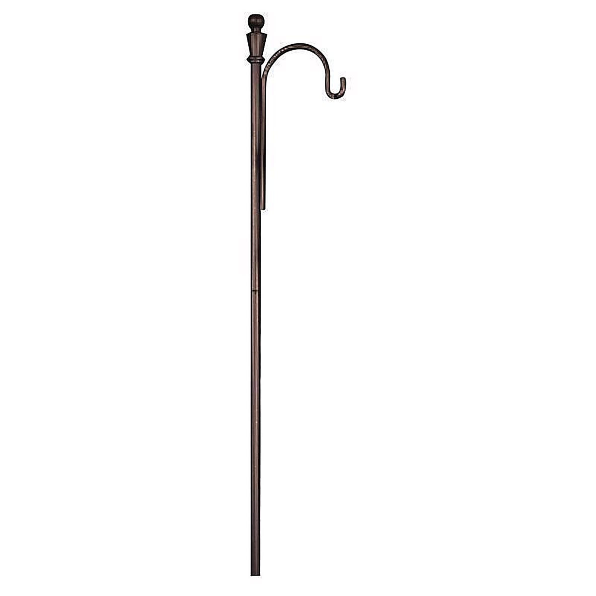 Feit - SYNC/HOOK48 - SOLAR FIXTURES Bronze Metal 48 in. H Shepherd's Hook 1 pk