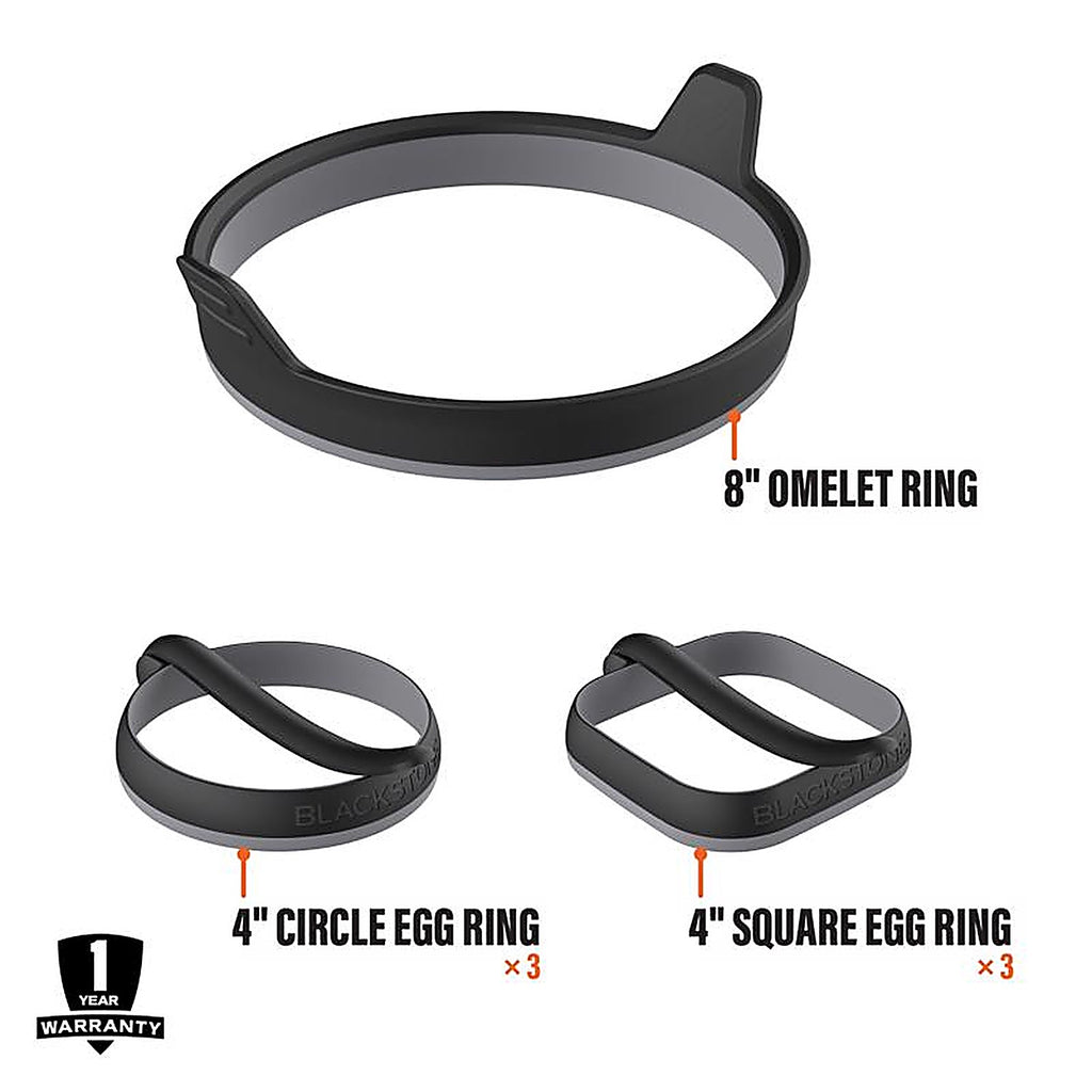 Blackstone - 5515 - Stainless Steel Egg Rings 7 pc