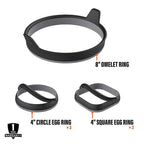 Blackstone - 5515 - Stainless Steel Egg Rings 7 pc
