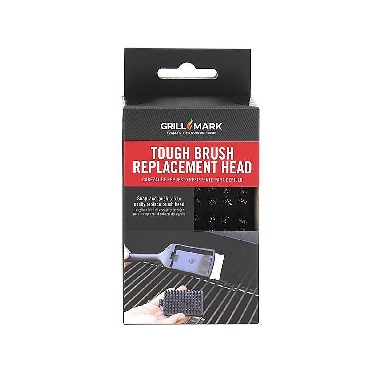 Grill Mark - 60313ACE - Grill Brush Replacement Head 1 pk