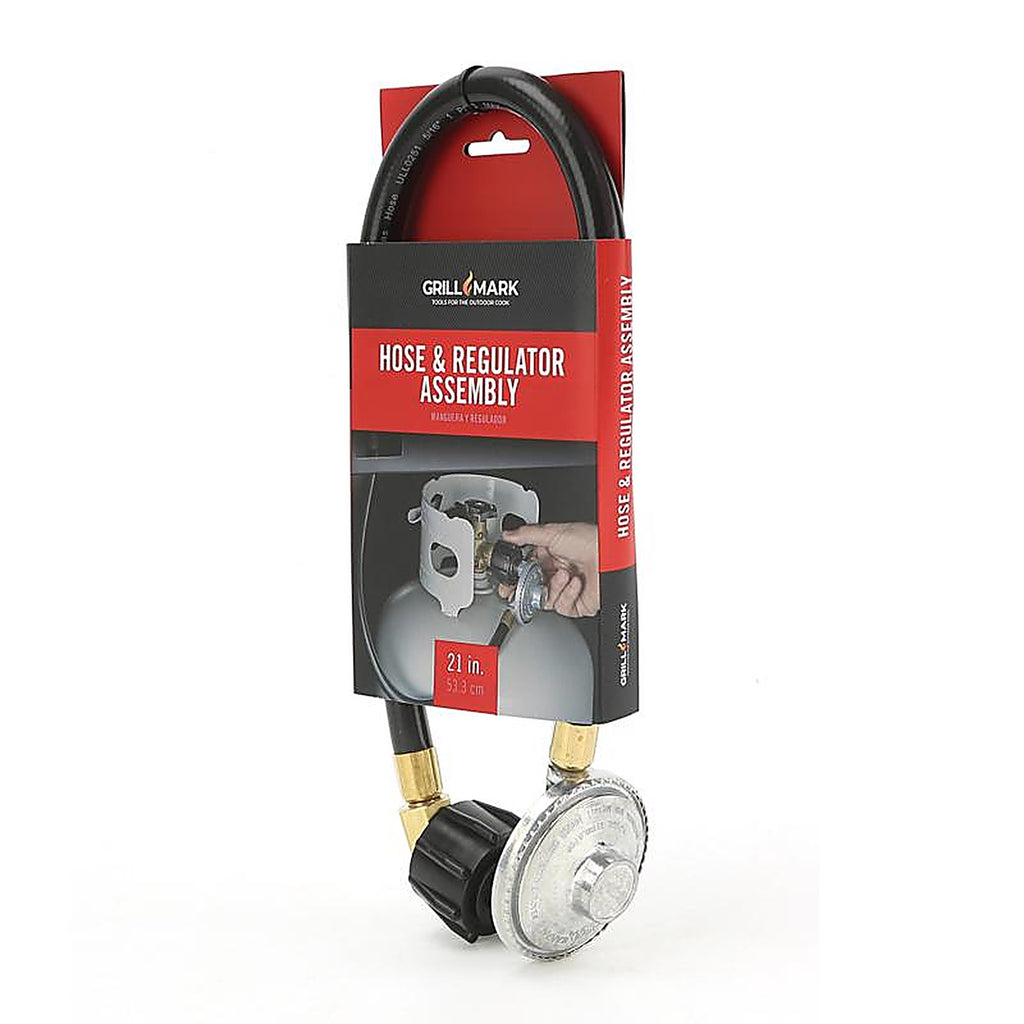 Grill Mark - 00360ACE - 21 in. L Rubber Propane Hose and Regulator
