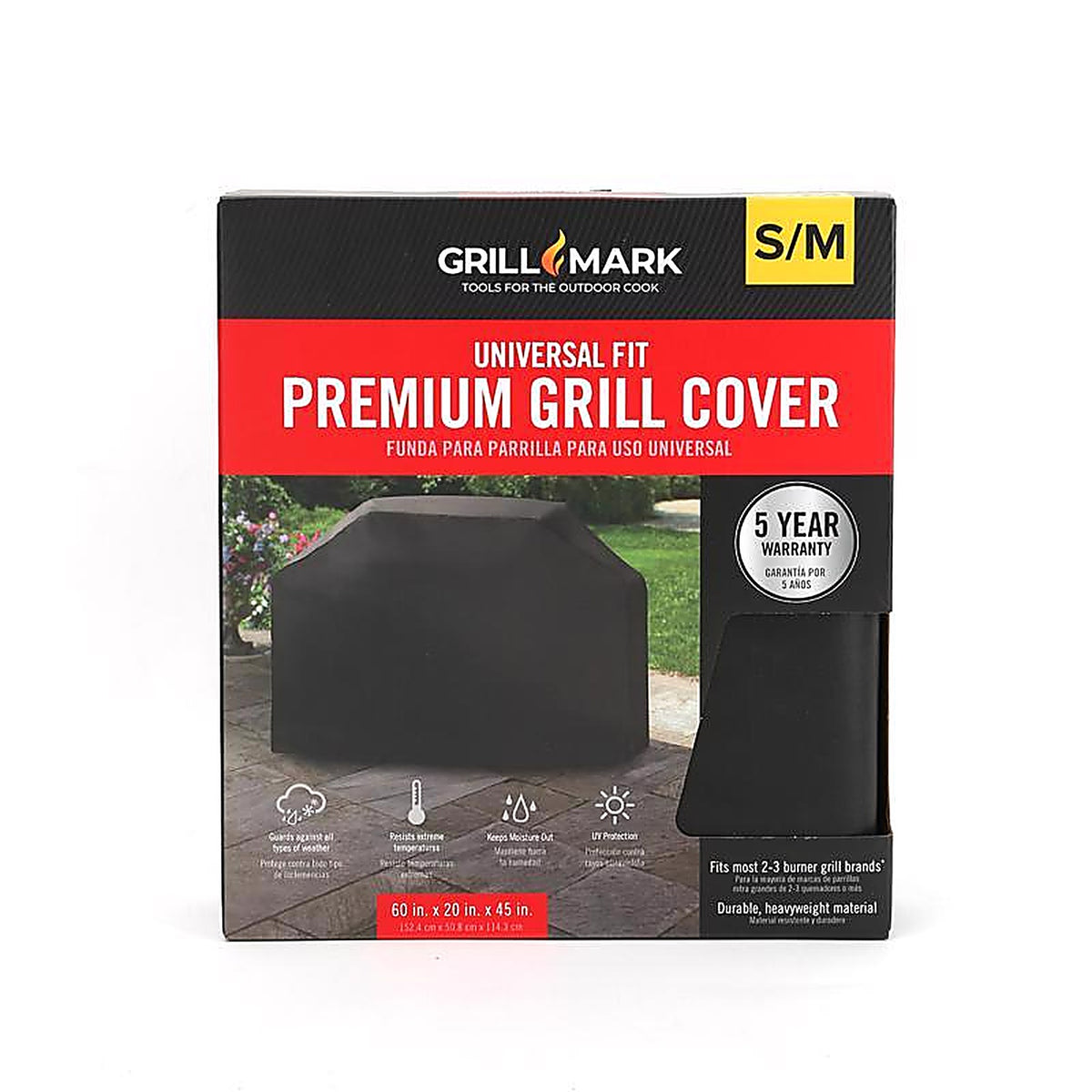 Grill Mark - 07422ACE - Black Grill Cover For Universal