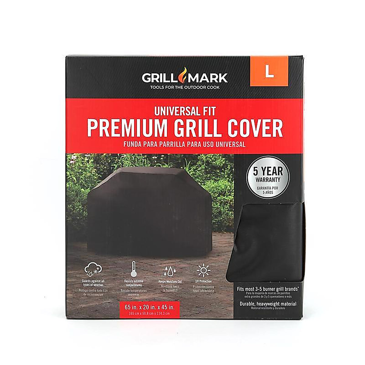 Grill Mark - 07423ACE - Black Grill Cover For Universal