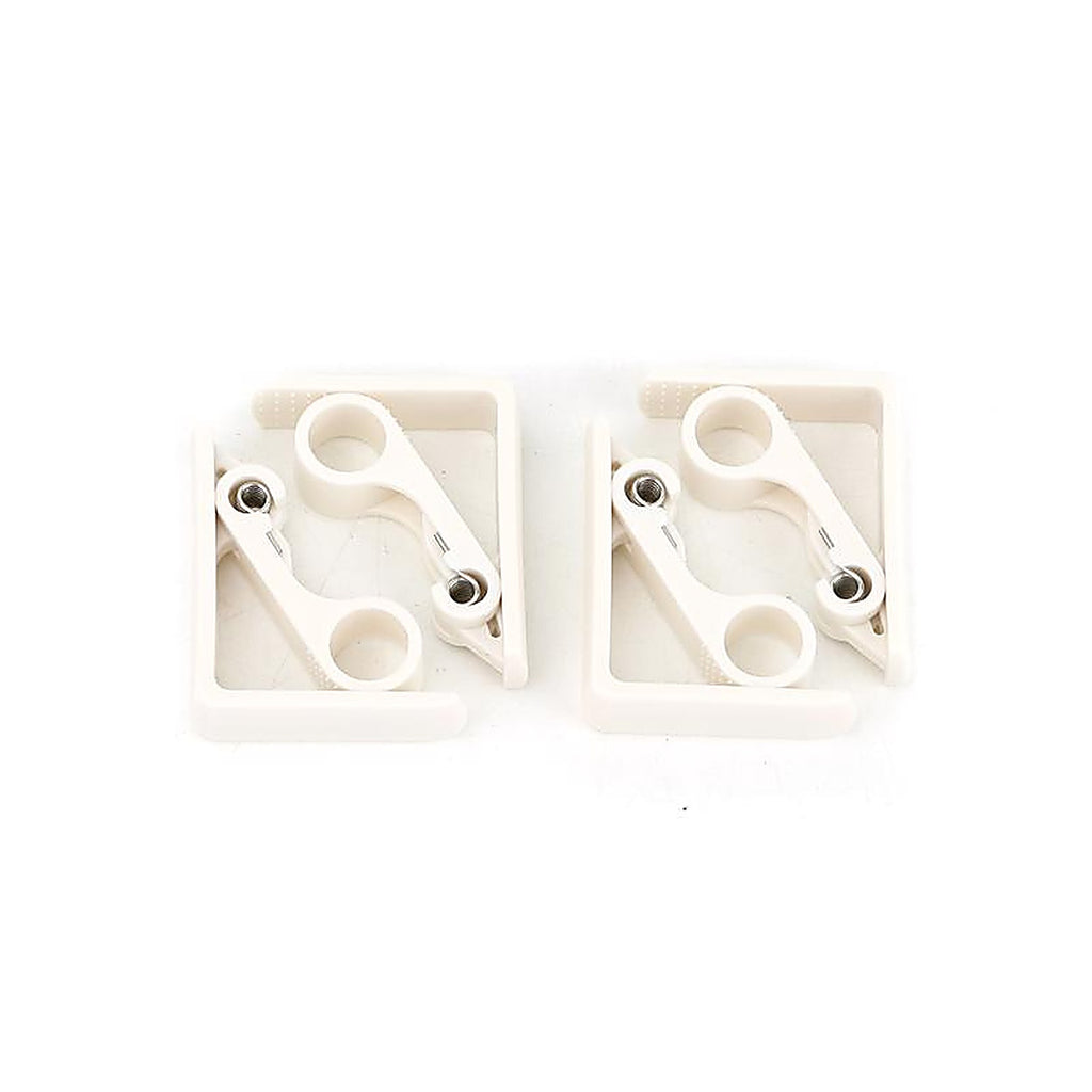Grill Mark - 02108ACE - White Plastic Classic Tablecloth Clamps 4 pc