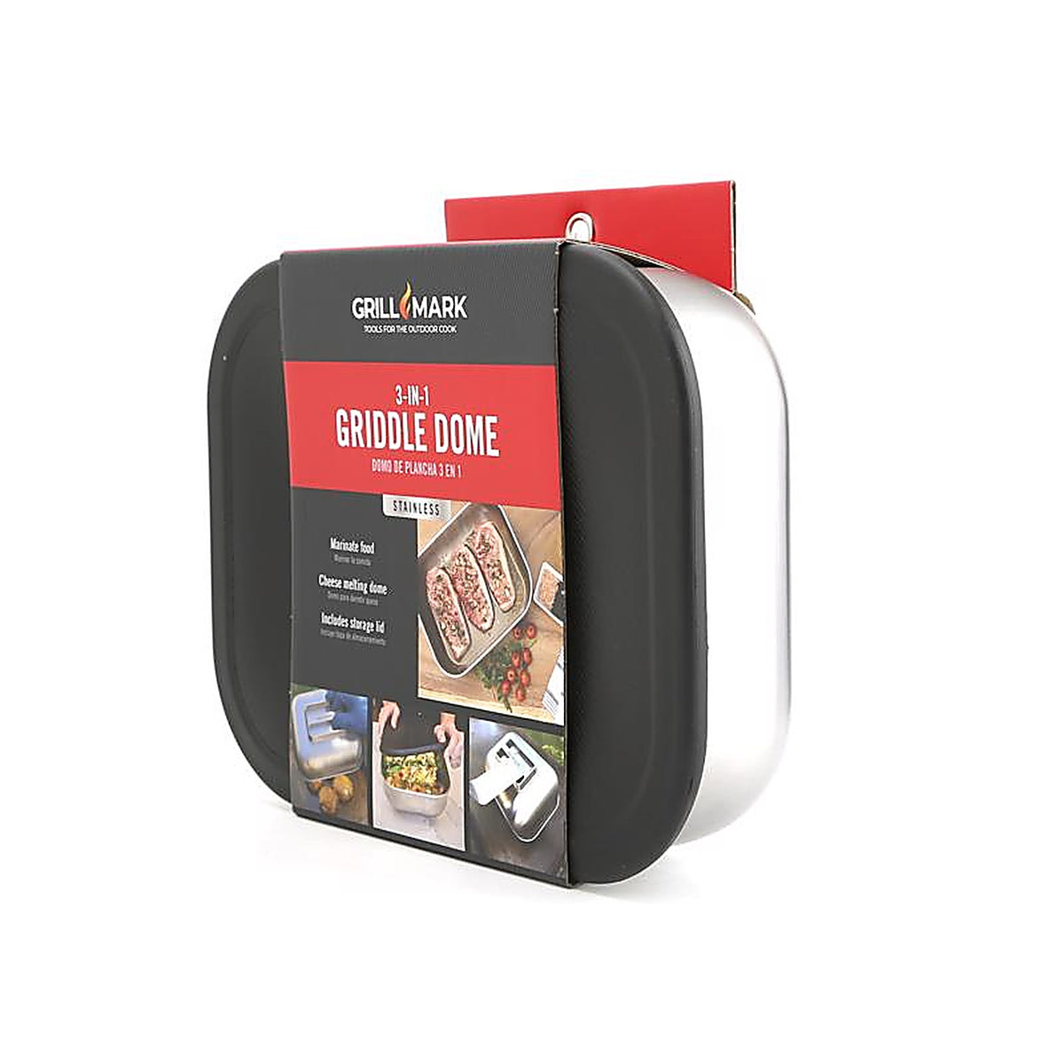 Grill Mark - 08808ACE - Stainless Steel Griddle Dome 1 pk