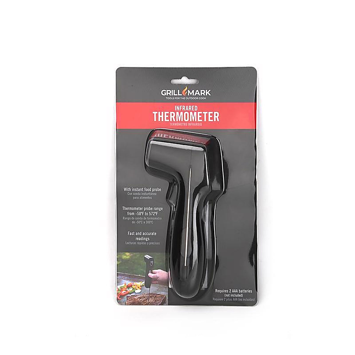 Grill Mark - 08813ACE - Instant Read Digital Infrared Cooking Thermometer