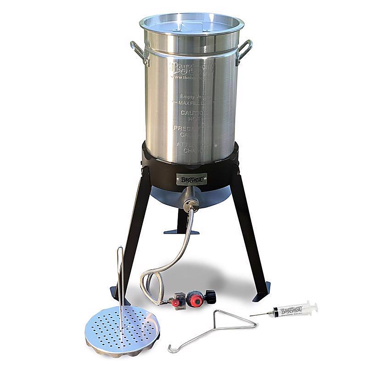 Bayou Classic - 200-490 - Aluminum Turkey Fryer Kit 30 qt 1 pk