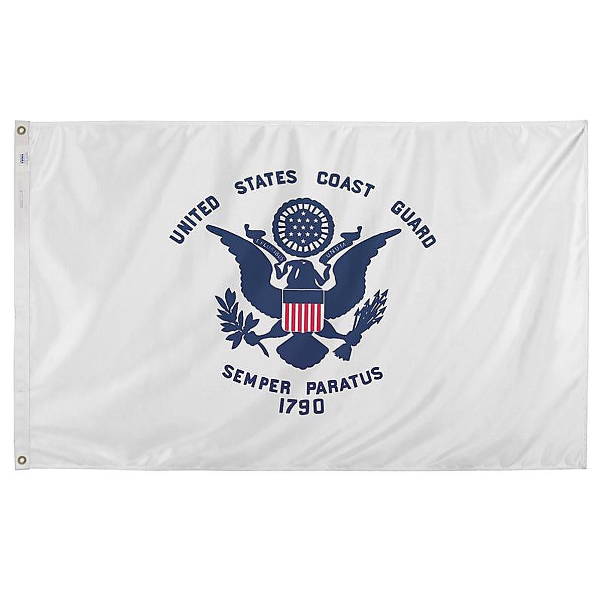 Valley Forge - BTUSCG3 - Coast Guard Military Flag 3 ft. W X 5 ft. L