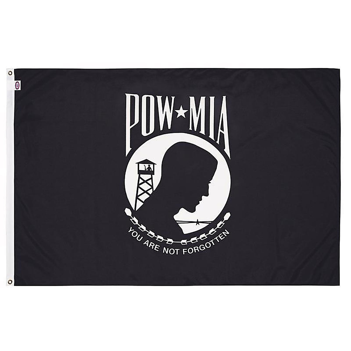 Valley Forge - BTPOW3 - Pow-Mia Military Flag 3 ft. W X 5 ft. L