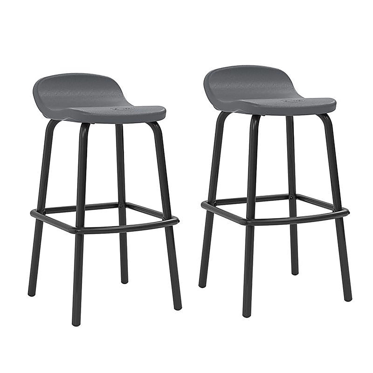 Suncast - BMBS2PK - 2 pc Gray Steel Bar Chair Set