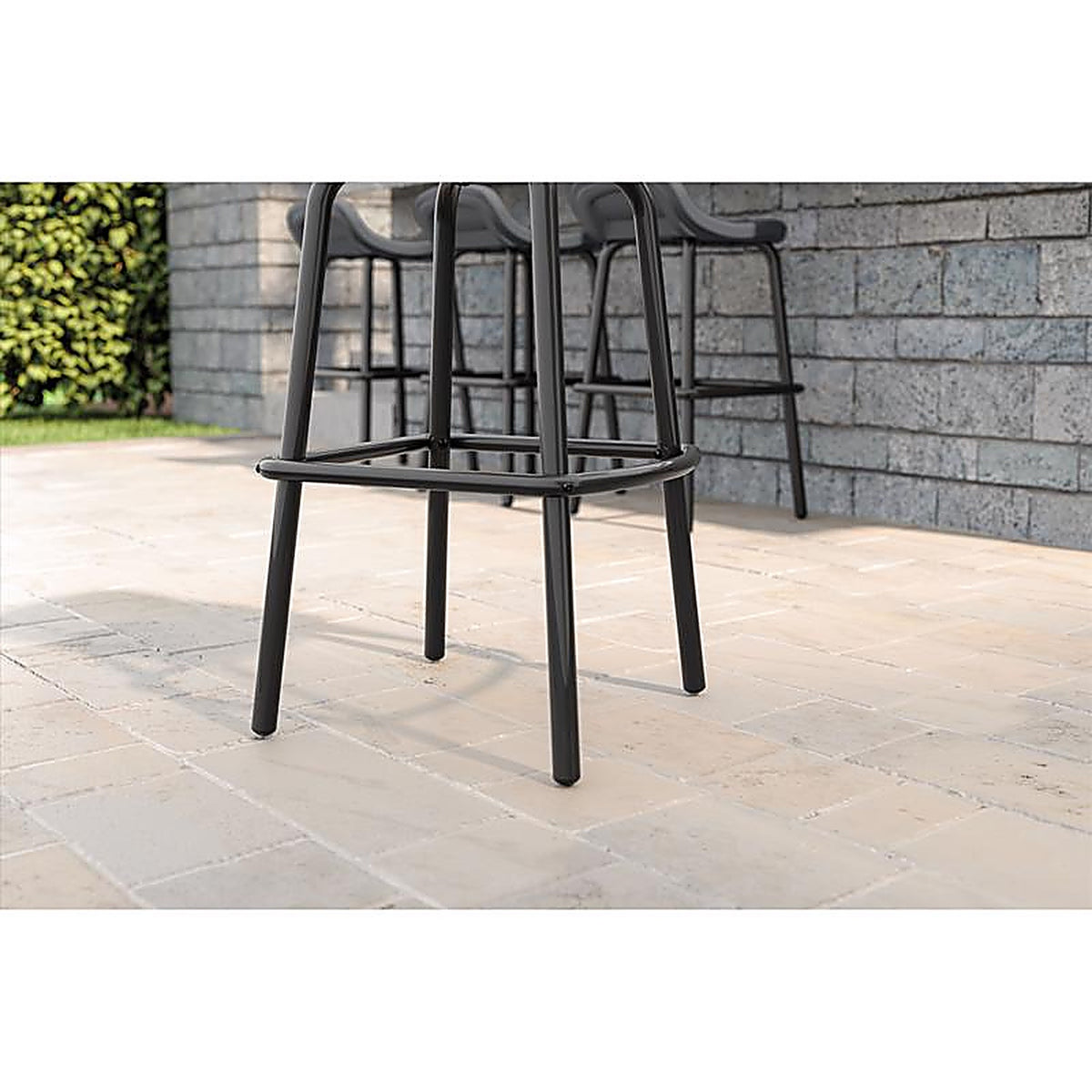 Suncast - BMBS2PK - 2 pc Gray Steel Bar Chair Set