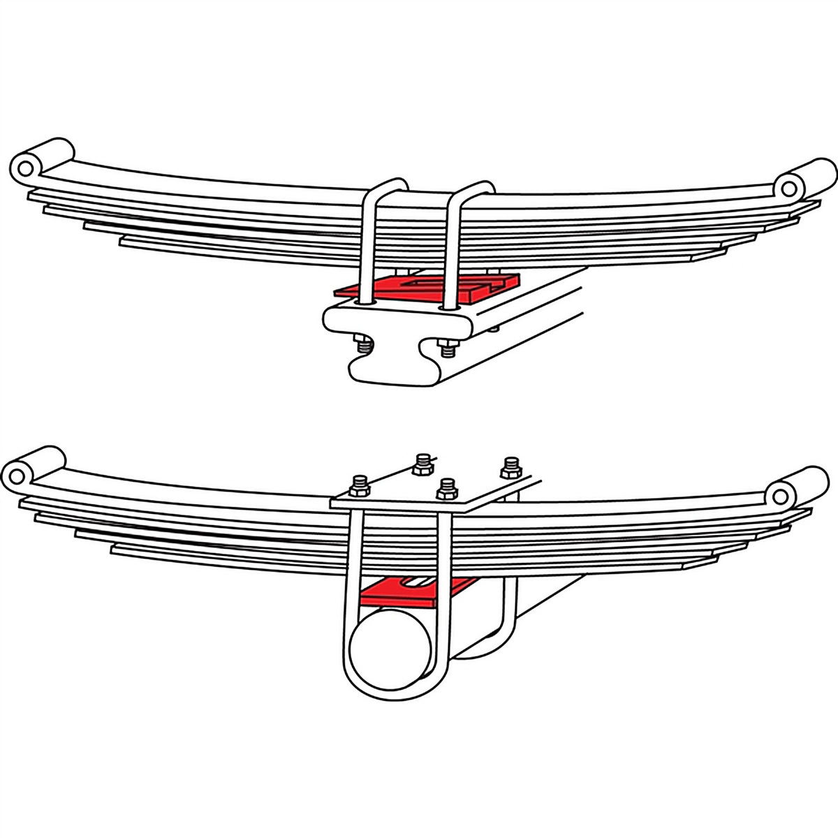 SPC - 80899 - Zinc Axle Shims 4 Deg. (6)
