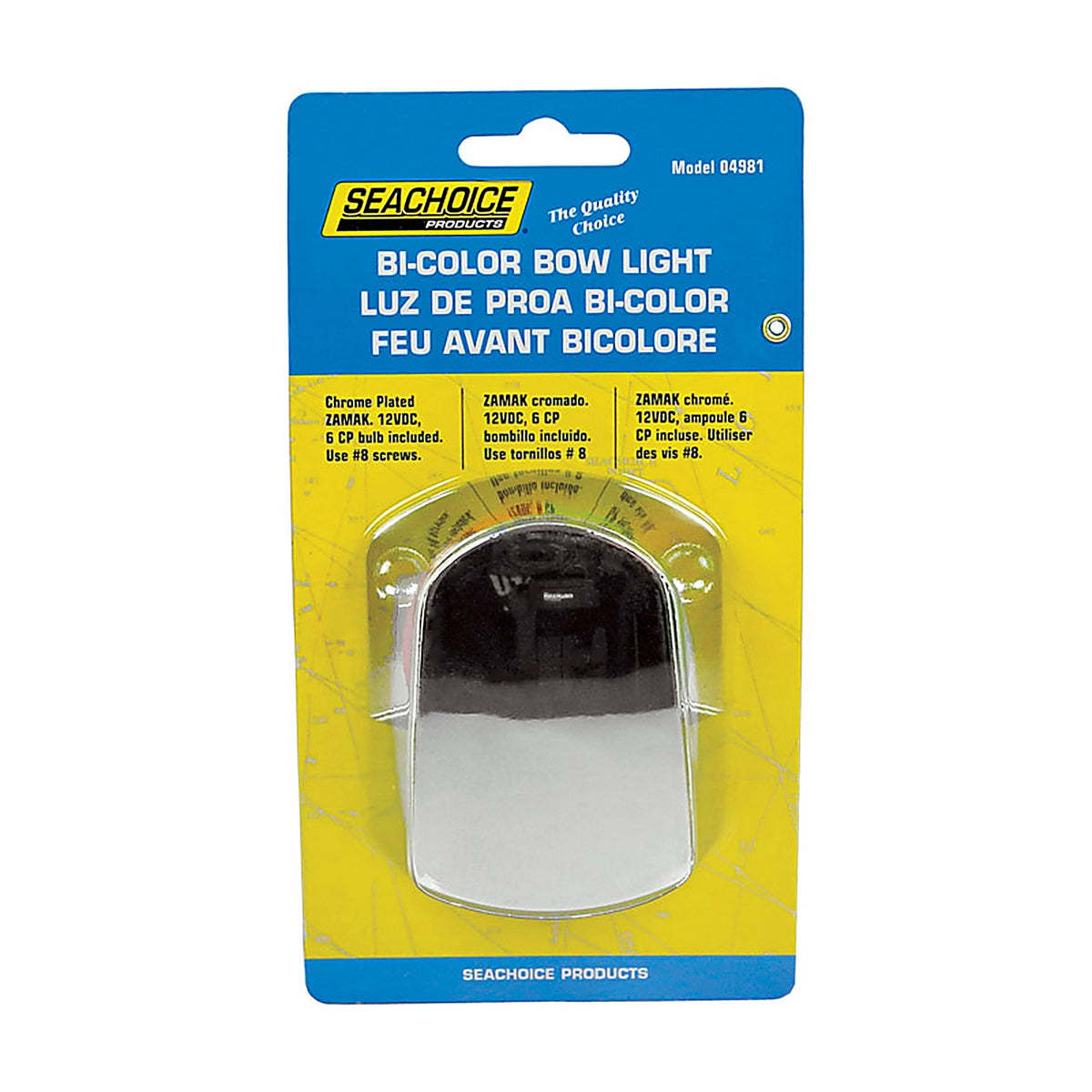 Seachoice - 04981 - Bi-Color Bow Light Zamak