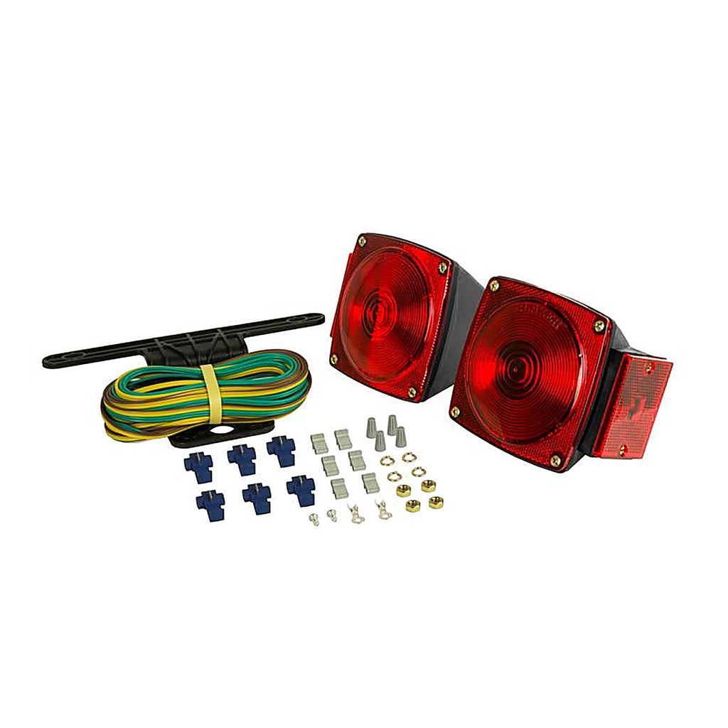 Hopkins - C6421 - Trailer Red Square Stop/Tail/Turn LED Light Kit