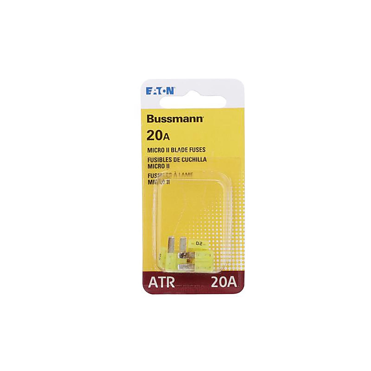 Bussmann - BP/ATR-20-RP - 20 amps ATR Yellow Blade Fuse 1 pk