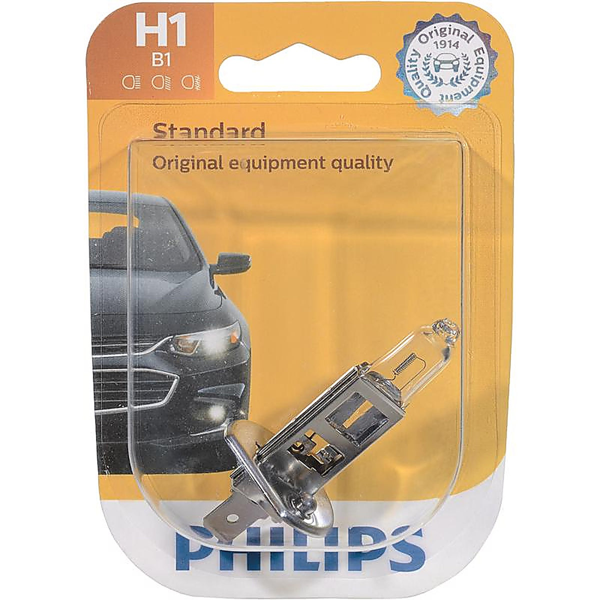 Philips - H1B1 - Standard Halogen High Beam Automotive Bulb H1B1
