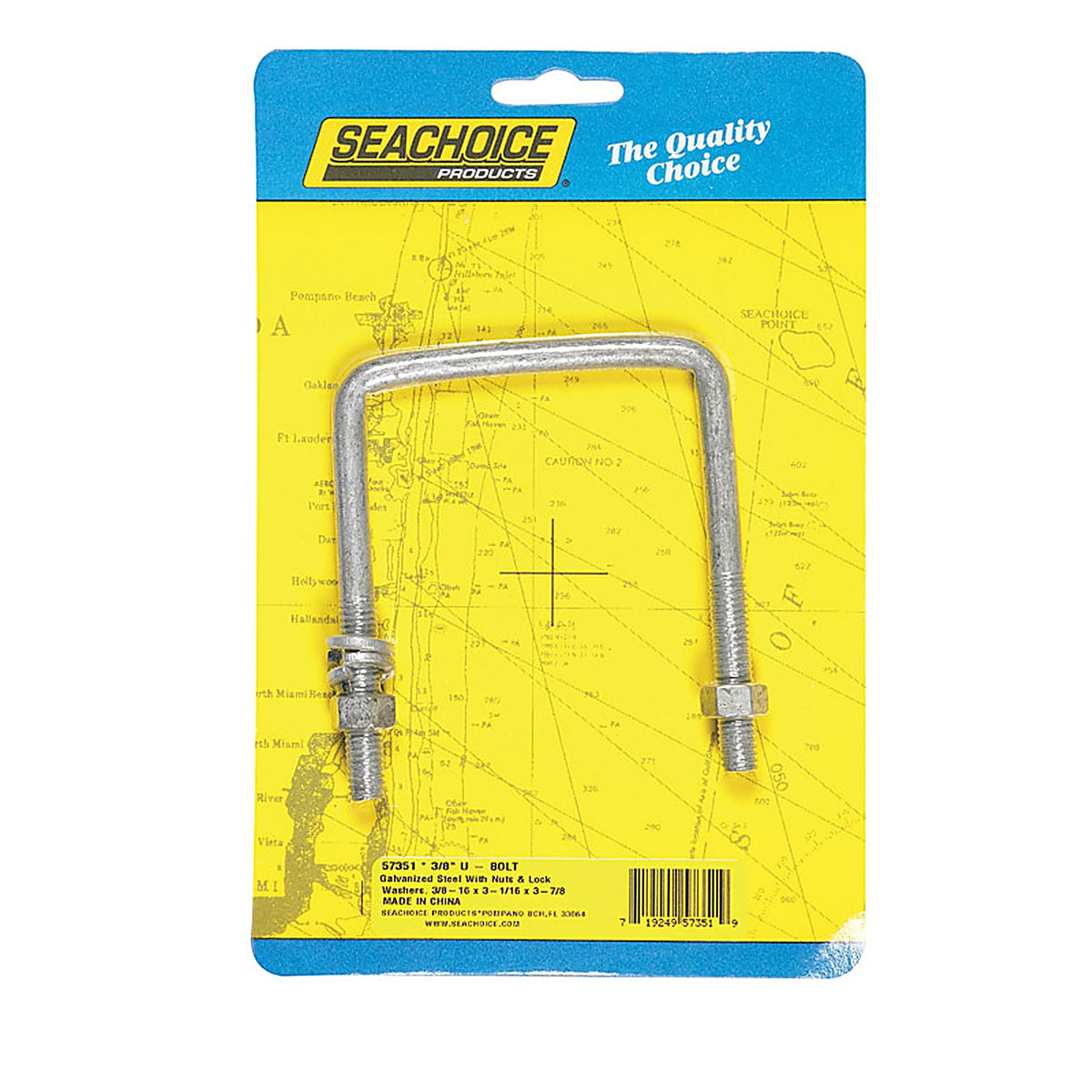 Seachoice - 57351 - Steel U-Bolt