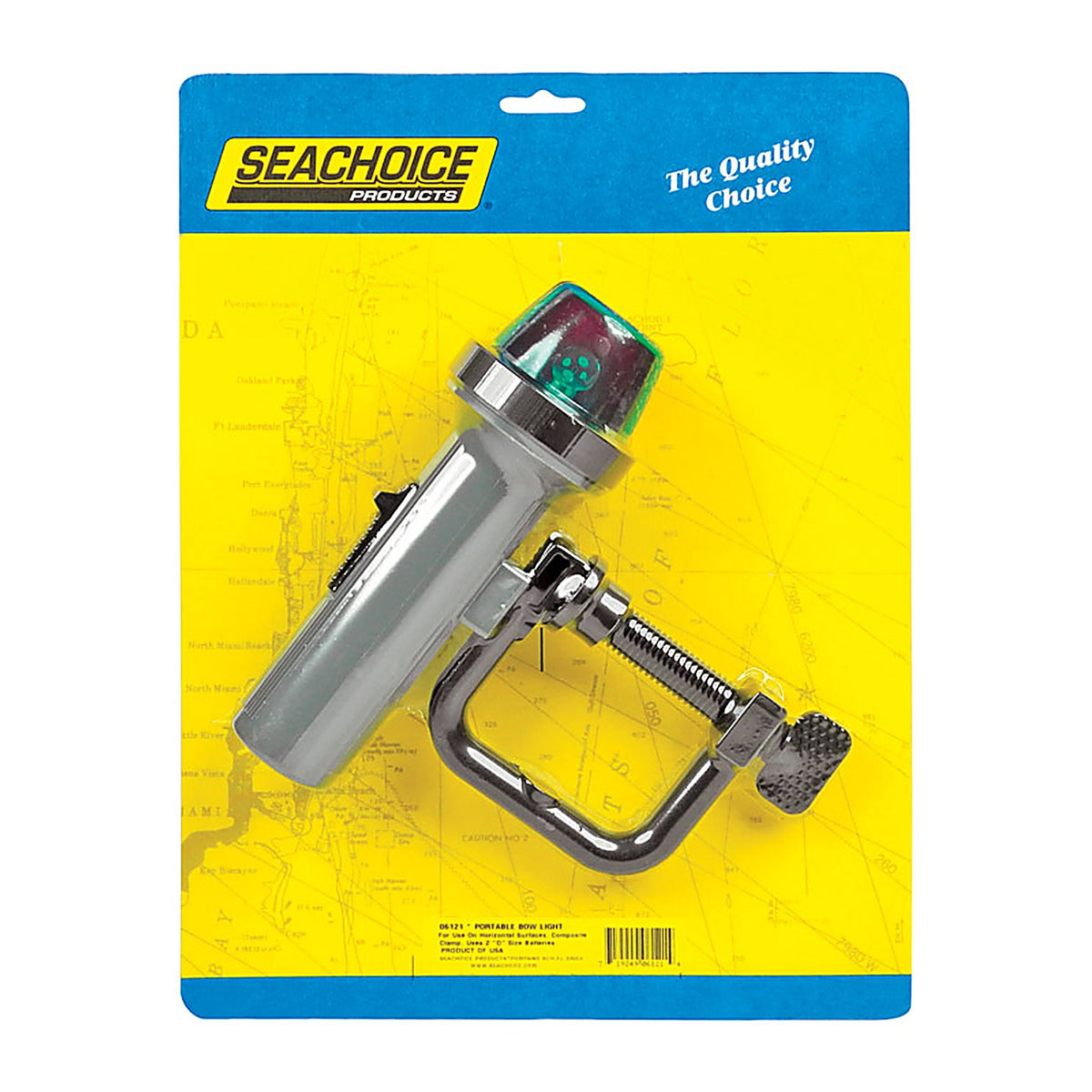 Seachoice - 6121 - Portable Bow Light Aluminum
