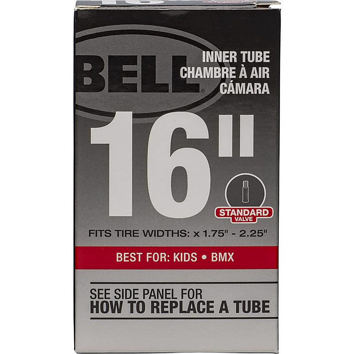 Bell Sports - 7109060 - 16 in. Rubber Bicycle Inner Tube 1 pk
