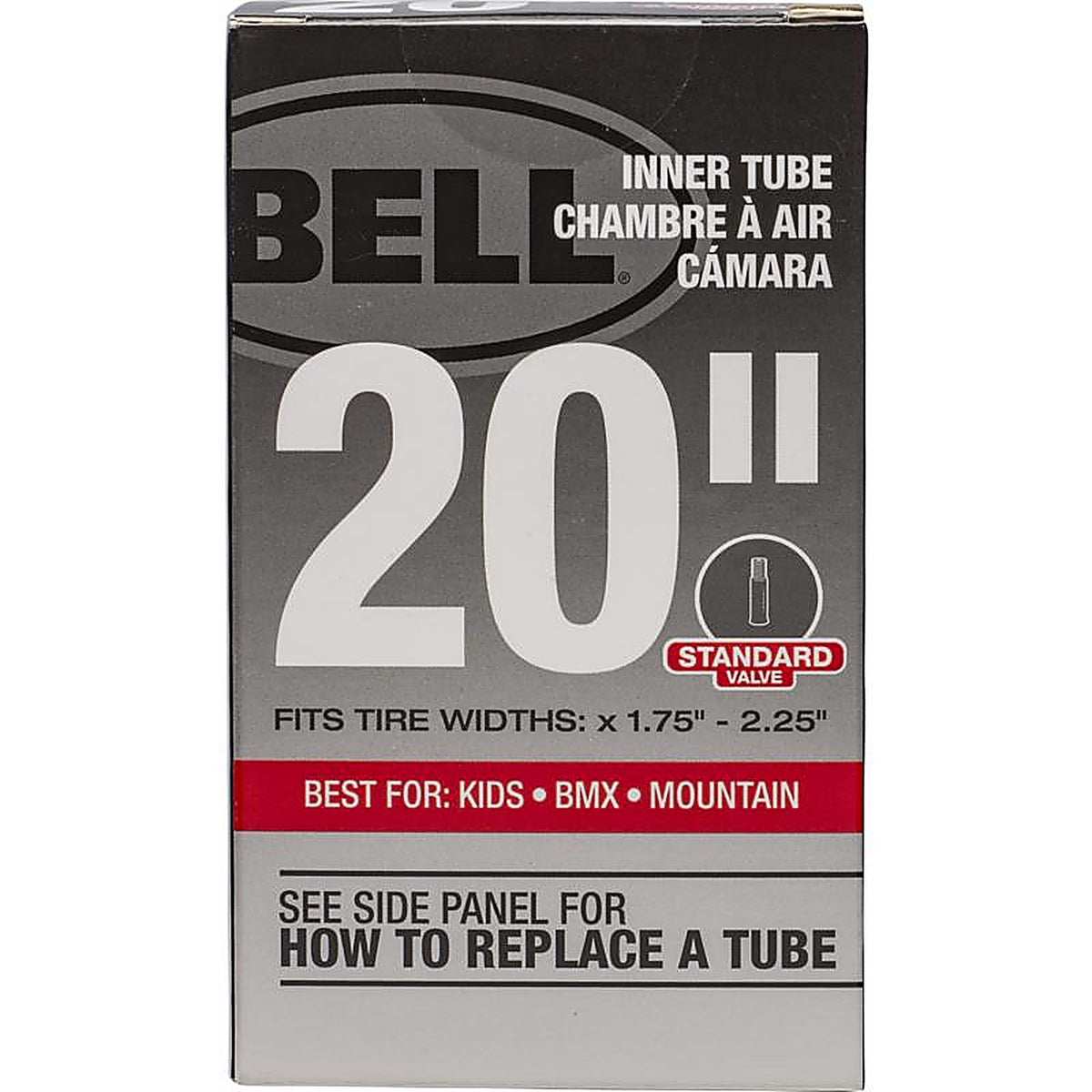Bell Sports - 7109064 - 20 in. Rubber Bicycle Inner Tube 1 pk