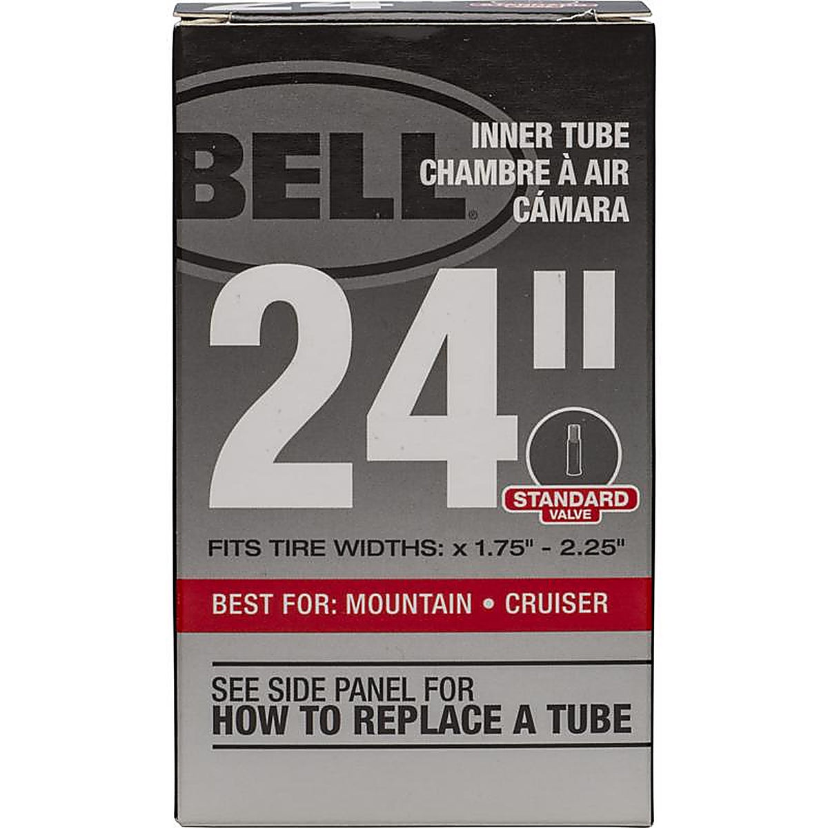 Bell Sports - 7109052 - 24 in. Rubber Bicycle Inner Tube 1 pk
