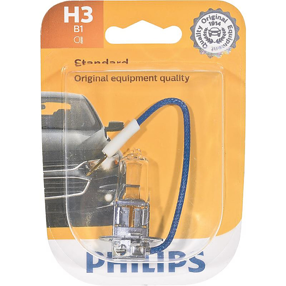 Philips - H3B1 - Standard Halogen Fog/Forward Automotive Bulb H3B1
