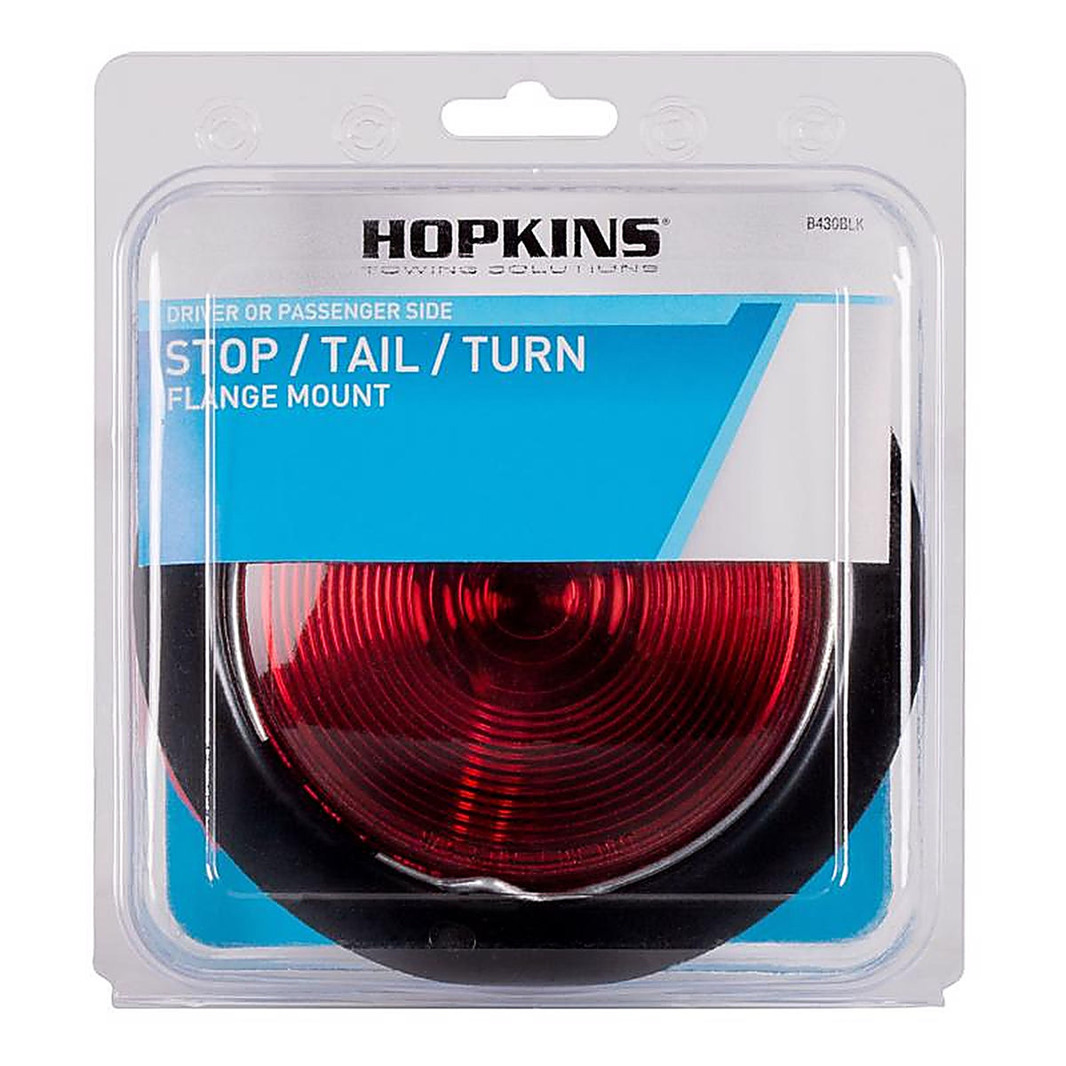 Hopkins - B430BLK - Red Round Stop/Tail/Turn Light/Signal